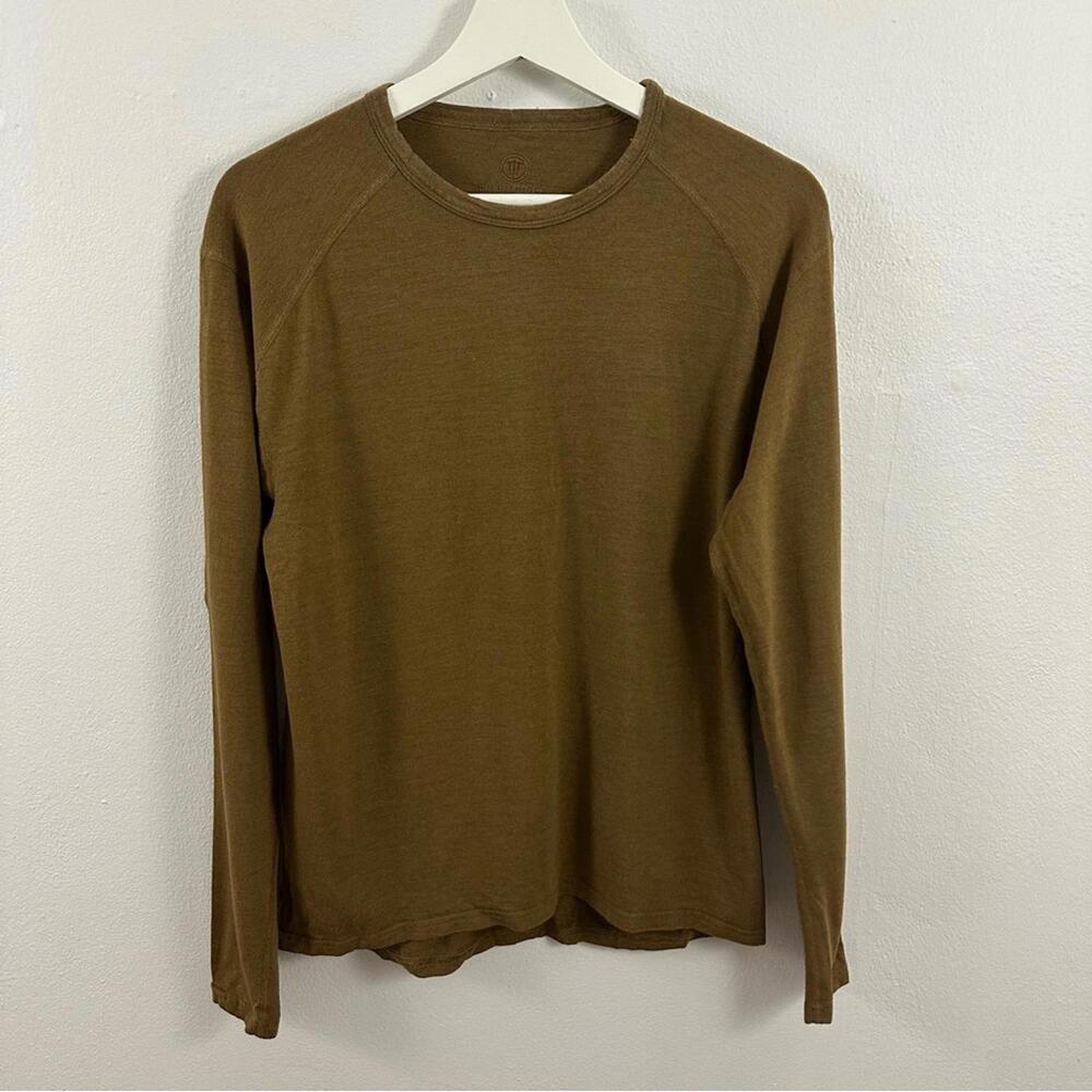 Wild Thing Tactical Women’s Brown Long Sleeve Pullover Shirt Size M